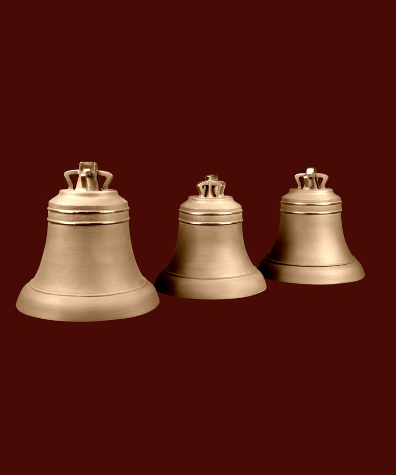 фото Набор №1 из 3-х "Монастырских" колоколов весом 6,5,4 кг в каталоге завода Литэкс