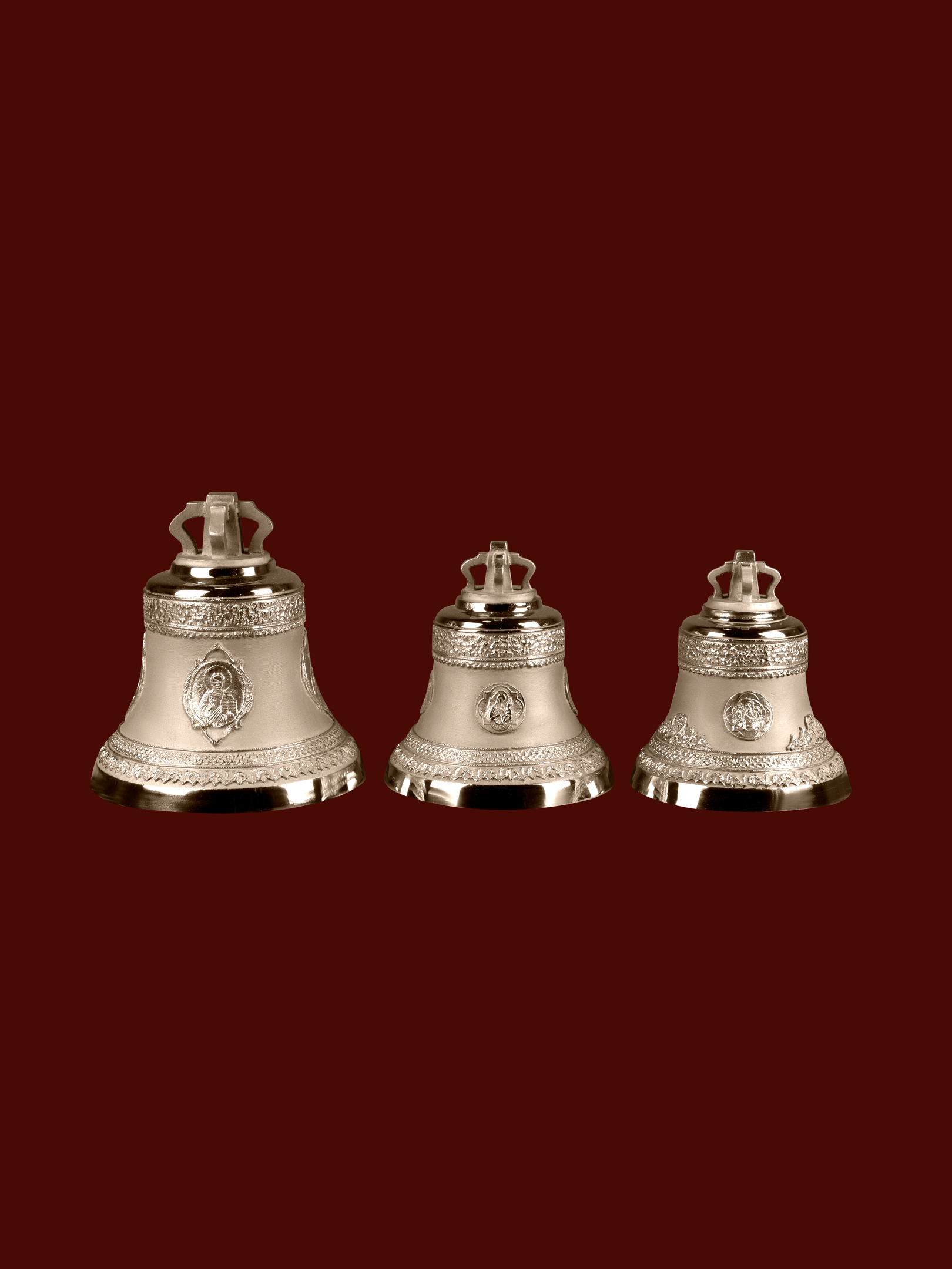 фото Набор №1 из 3-х "Московских" колоколов весом 8,6,4 кг в каталоге завода Литэкс