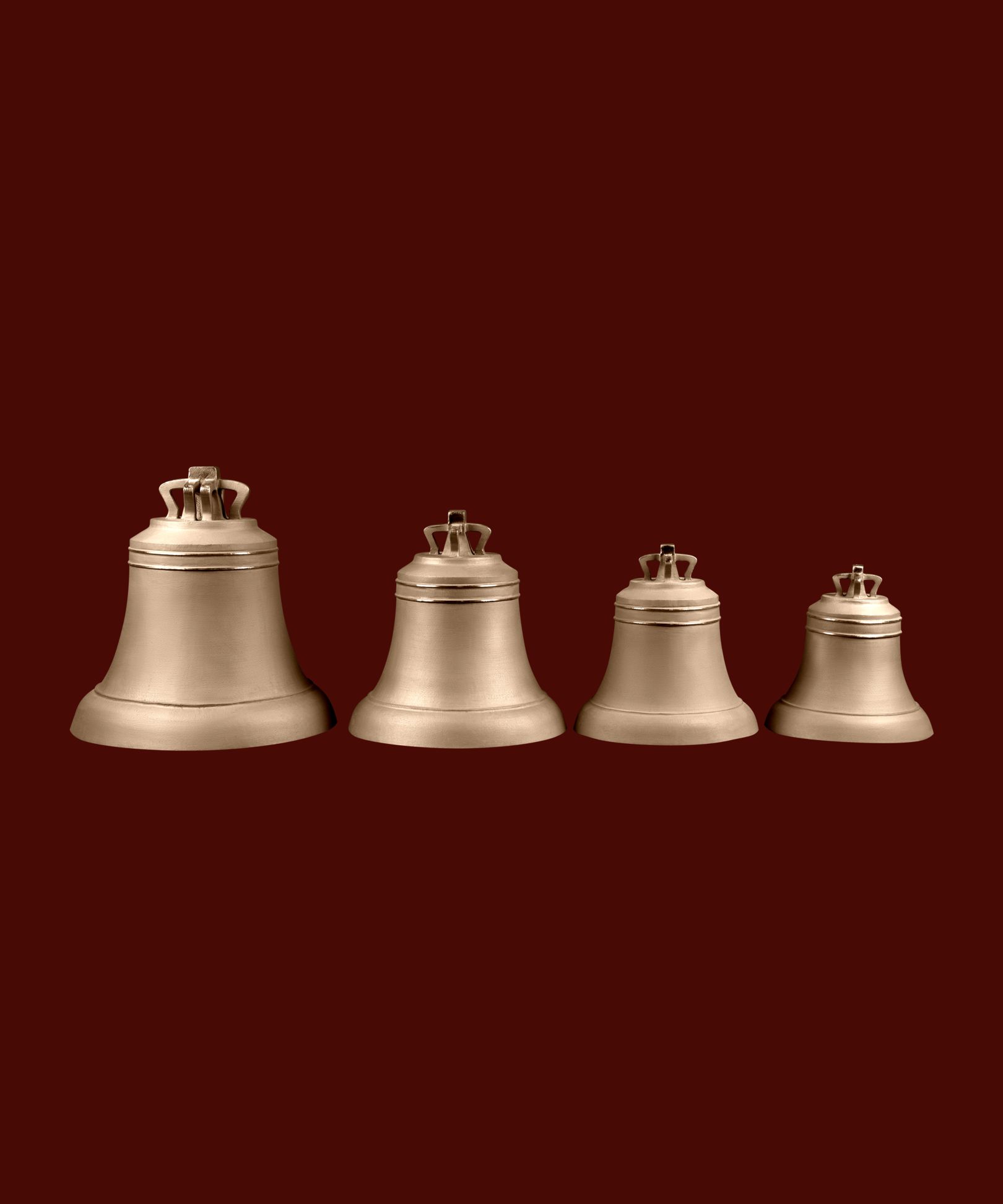 фото Набор №2 из 4-х "Монастырских" колоколов весом 8,6,5,4 кг в каталоге завода Литэкс